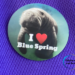 I love Blue Spring sticker with manatee