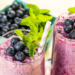 Blueberry Banana Kale smoothie